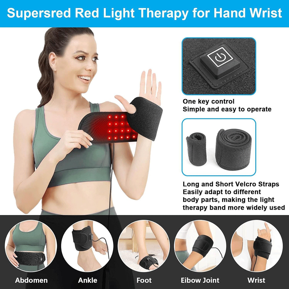 NEW For TheraWrap Carpal Tunnel Thera Wrap Wrist Wrap With Heat & Massage
