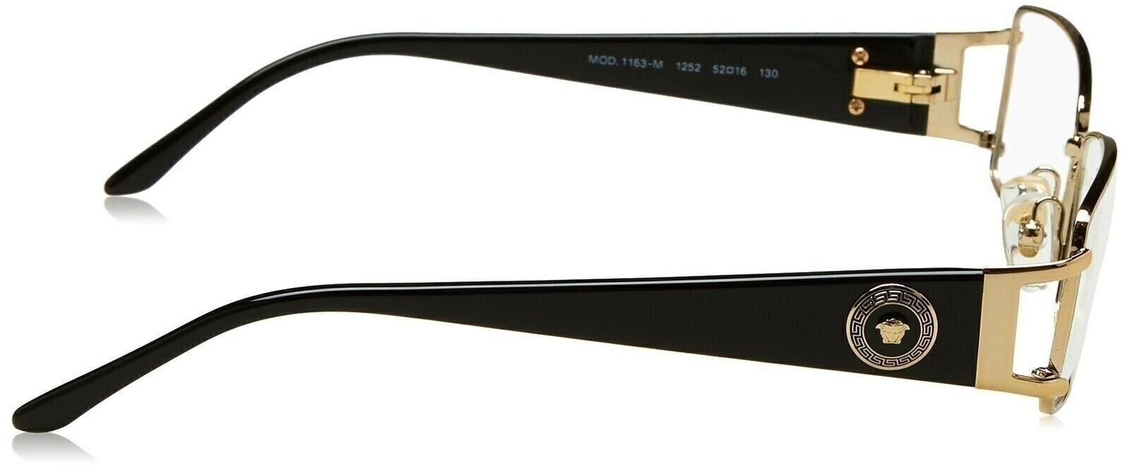 Versace VE1163M Eyeglass Frames 1252-52 – Pale Gold