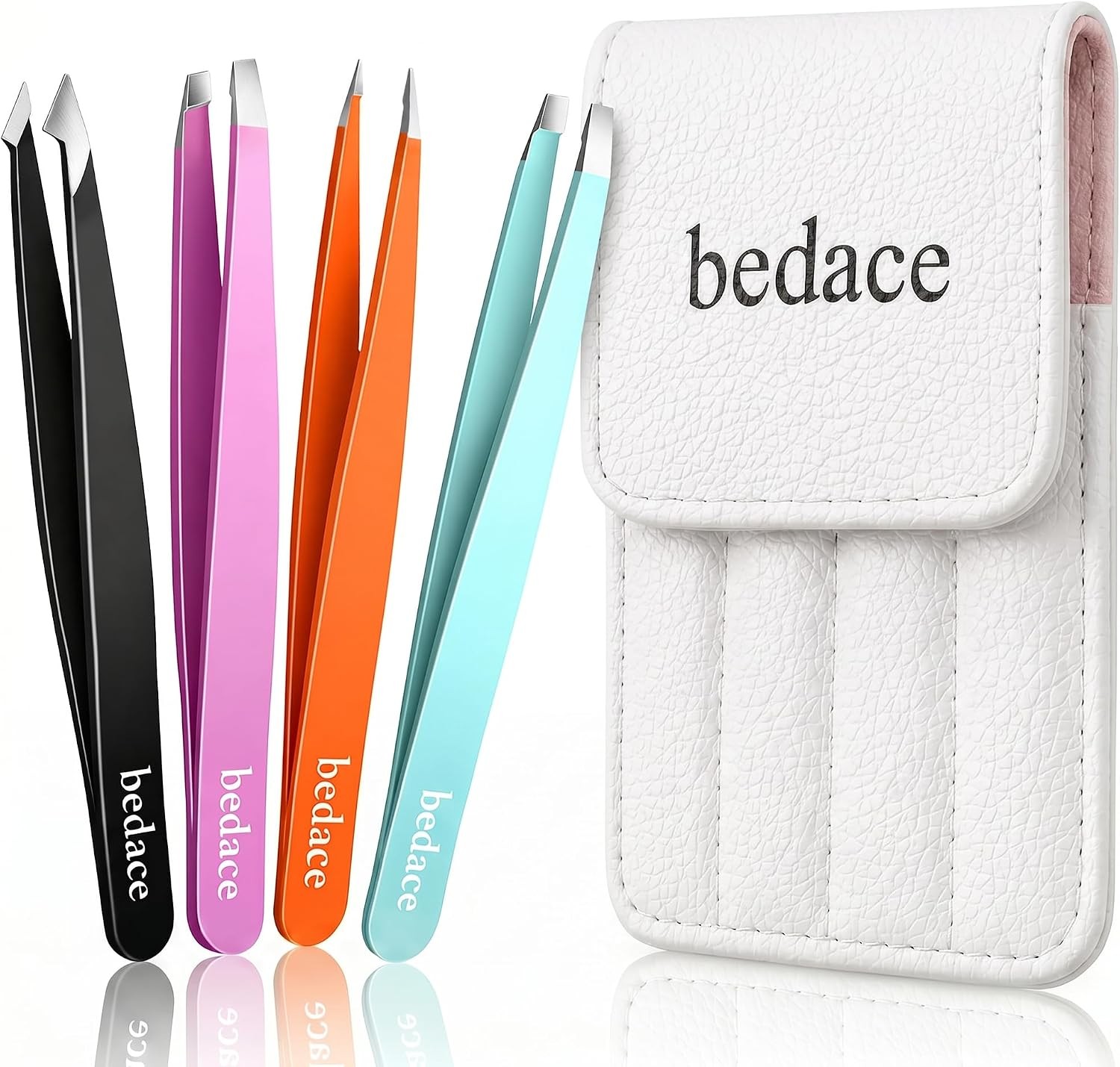 Bedace Tweezers For Women And Men Facial Hairthickened 430 Stainless Steel High