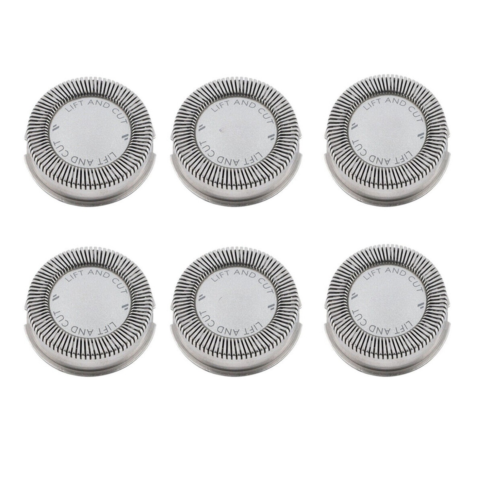 6-Pack Replacement Heads for Philips Norelco Shaver Razor Head HQ56 HQ55 HQ4 HQ3
