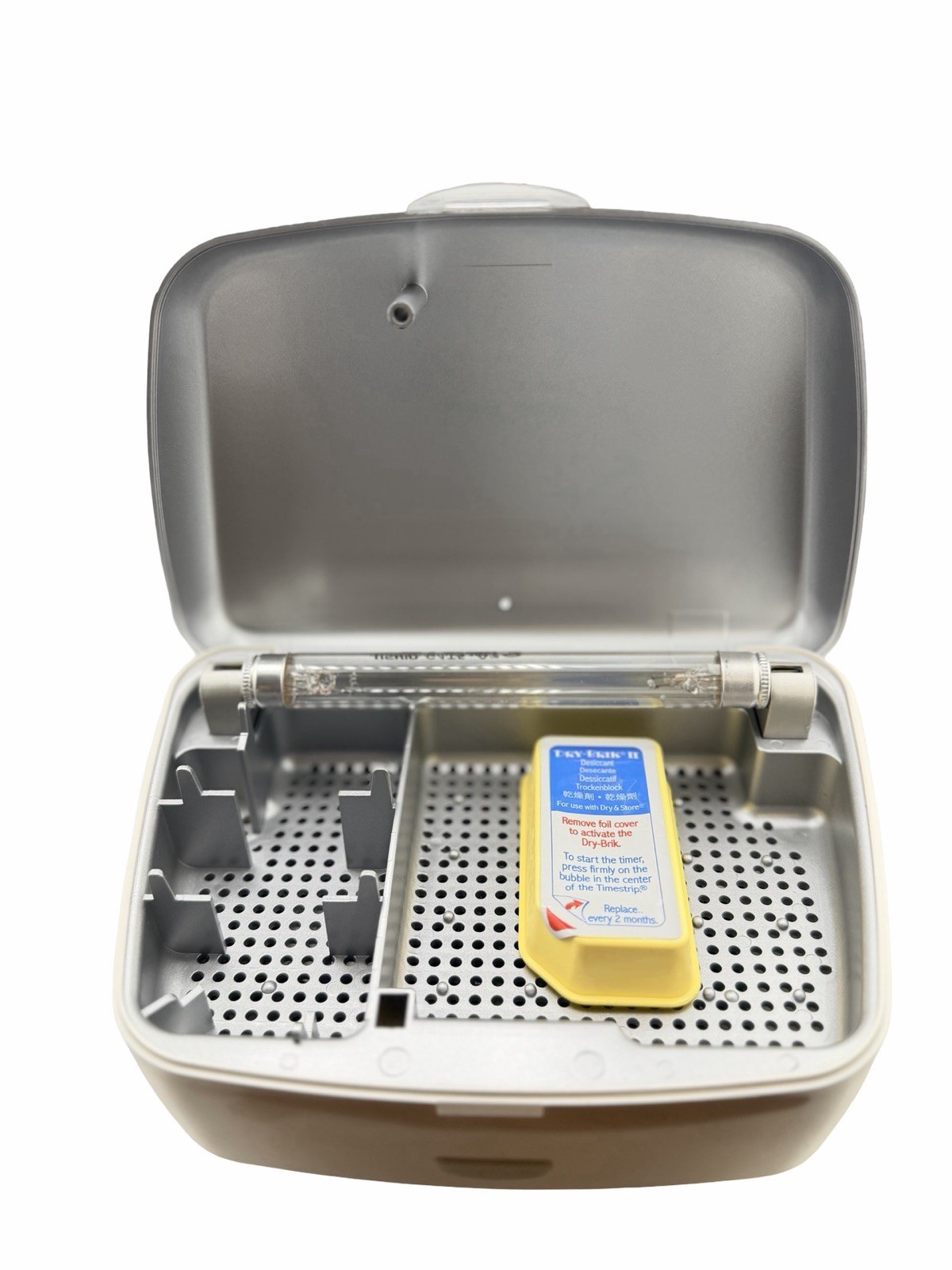 Dry & Store Global Hearing Aid Dryer Dehumidifier Case w/ UV Sanitizer TRG-AC II