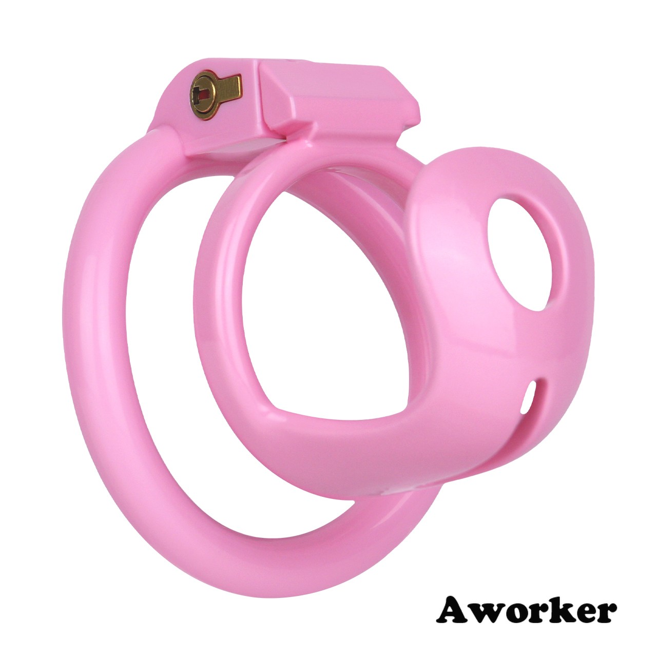 Premium ABS Plastic Male Chastity Cage Device with 4 Sizes Rings Bondage for Men