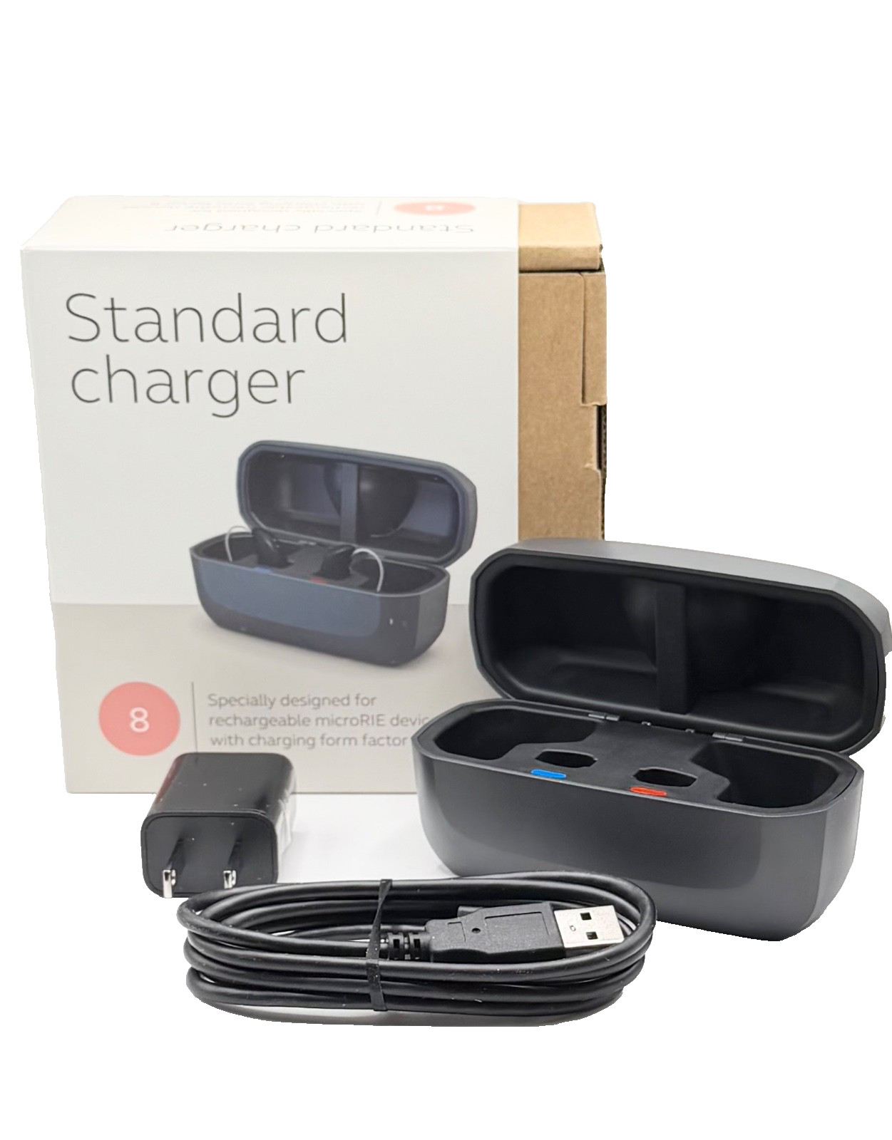 ReSound Standard Charger For Vivia, Nexia, Savi, Jabra Hearing Aids| | New