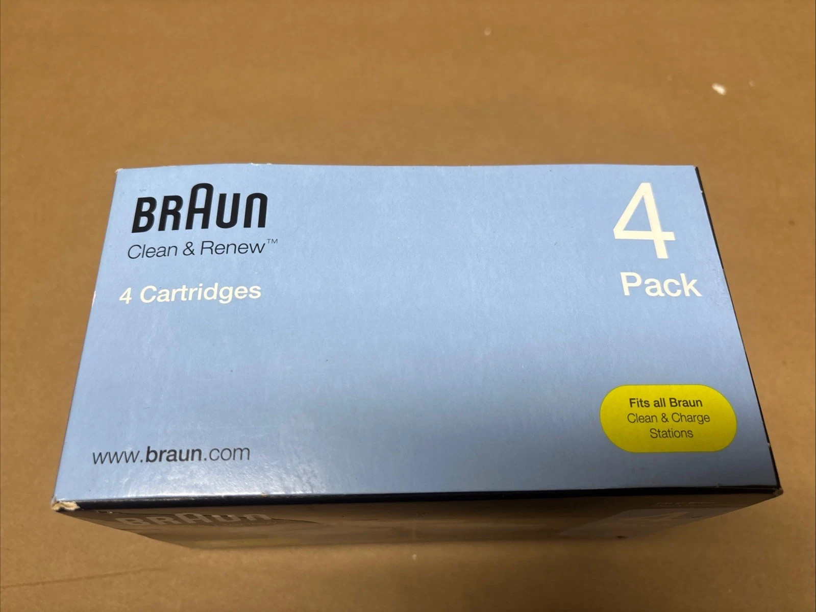 Braun Clean & Renew Refill Cartridges CCR – 4 Pack