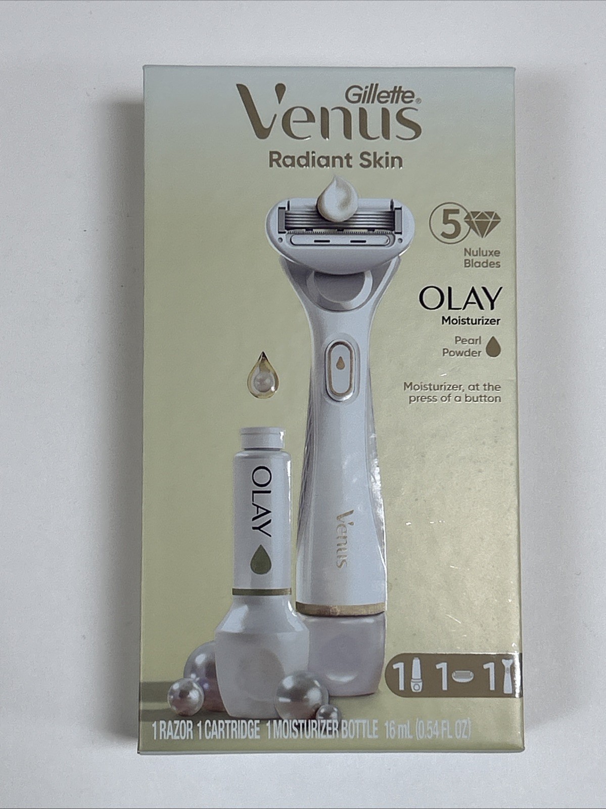 Gillette Venus Radiant Skin Moisturizing Women’s Razor For Dry And Sensitive