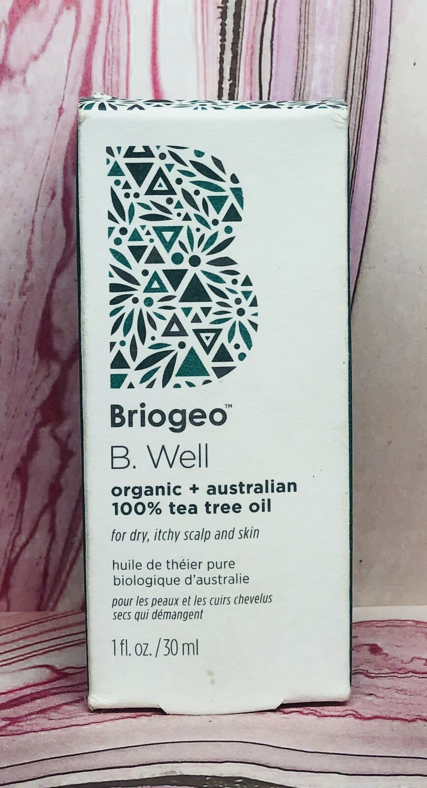 Briogeo B Well Organic Australian 100% Tea Tree Oil 1oz NEW IN BOX