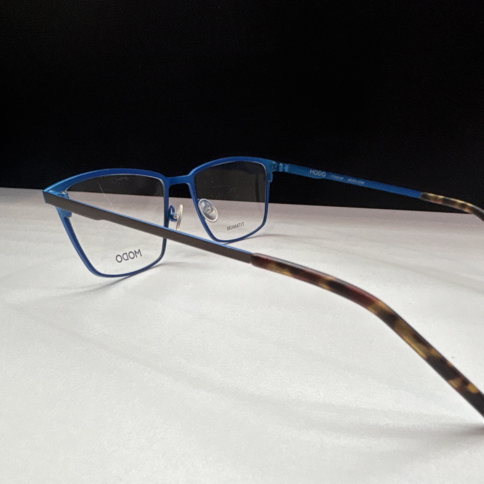 Modo 4230 Titanium Full Rim Eyeglasses Brown Unisex Adults 52-17-145
