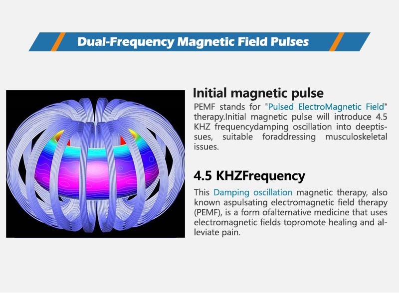 EMTT PMST Loop PEMF Magnetic Magnetic Therapy Machine Sport Injuries Pain Relief