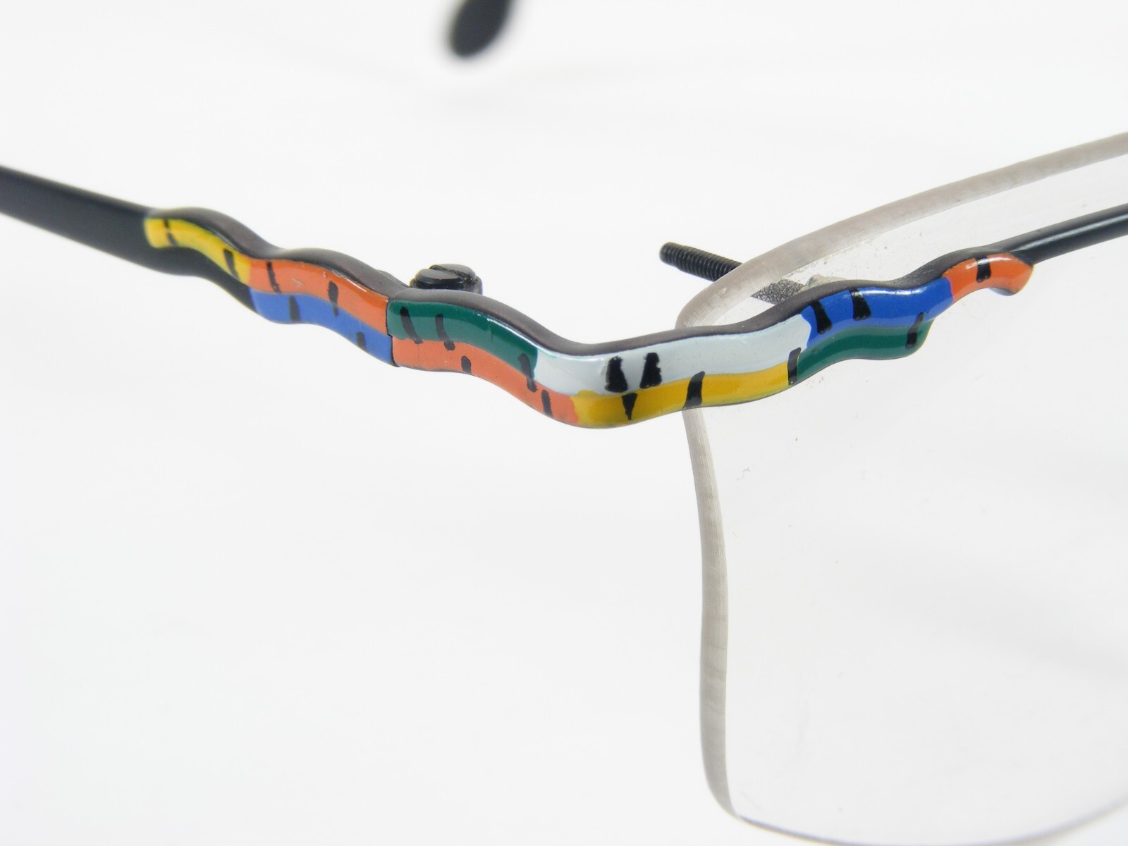 Vintage Mondi by METZLER 5409 439 Multicolor UNIQUE RARE EYEGLASSES 57-15-135mm
