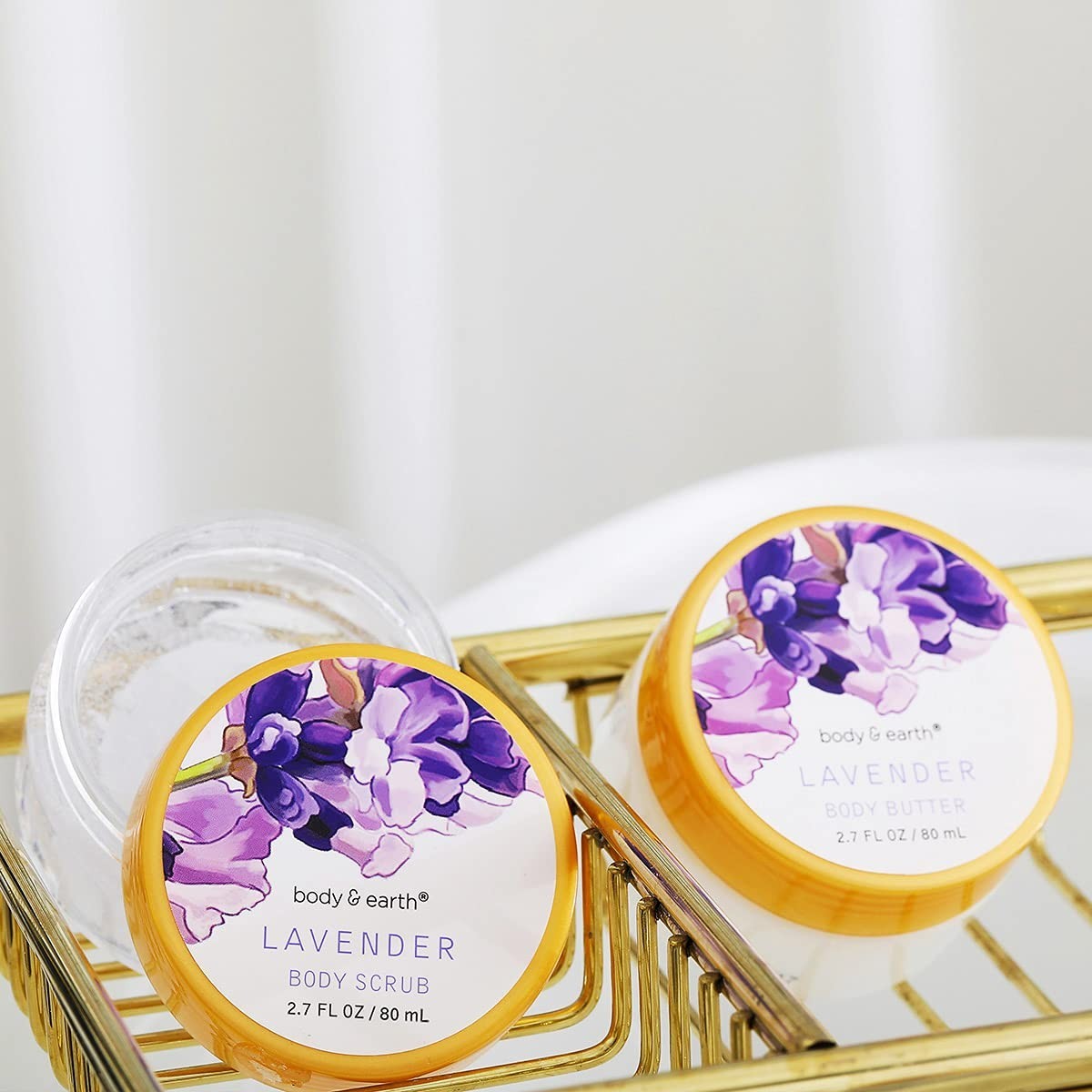 Ultimate Lavender Spa Gift Set – 11 Organic Bath Essentials in Elegant Basket