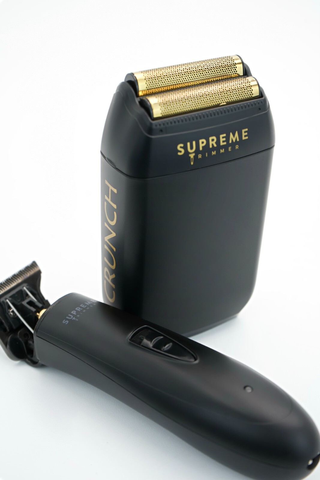 Supreme Trimmer T-Shaper Trimmer & Crunch Foil Shaver Set | STF602 ST5206 Black