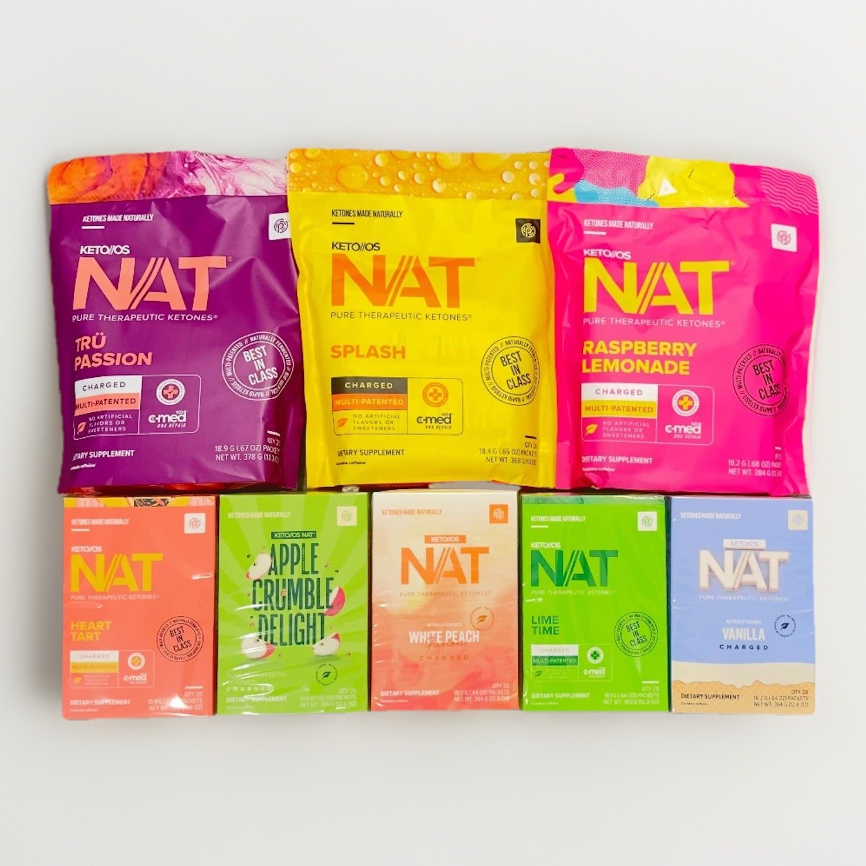 Pruvit Keto OS NAT Exogenous Ketones | Choose Flavor | Energy & Focus