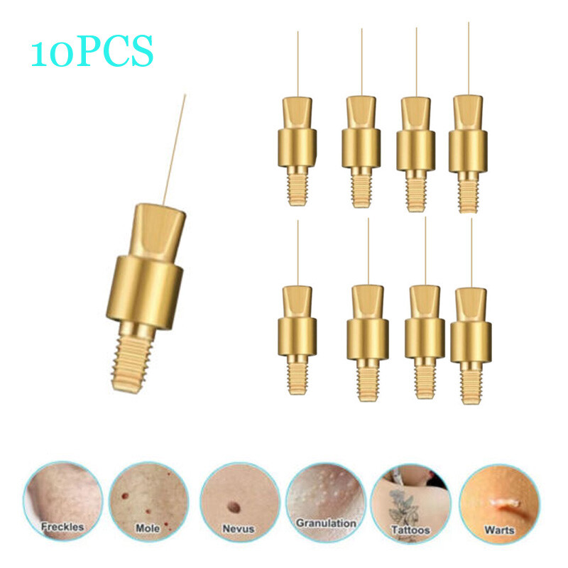 10 pcs Micro Copper Tips Pins Replacement Accessories for Laser Plasma Pens