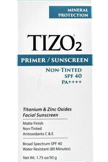 TIZO 2 Facial Mineral Sunscreen Non-Tinted SPF 40 1.75 oz Mineral SPF