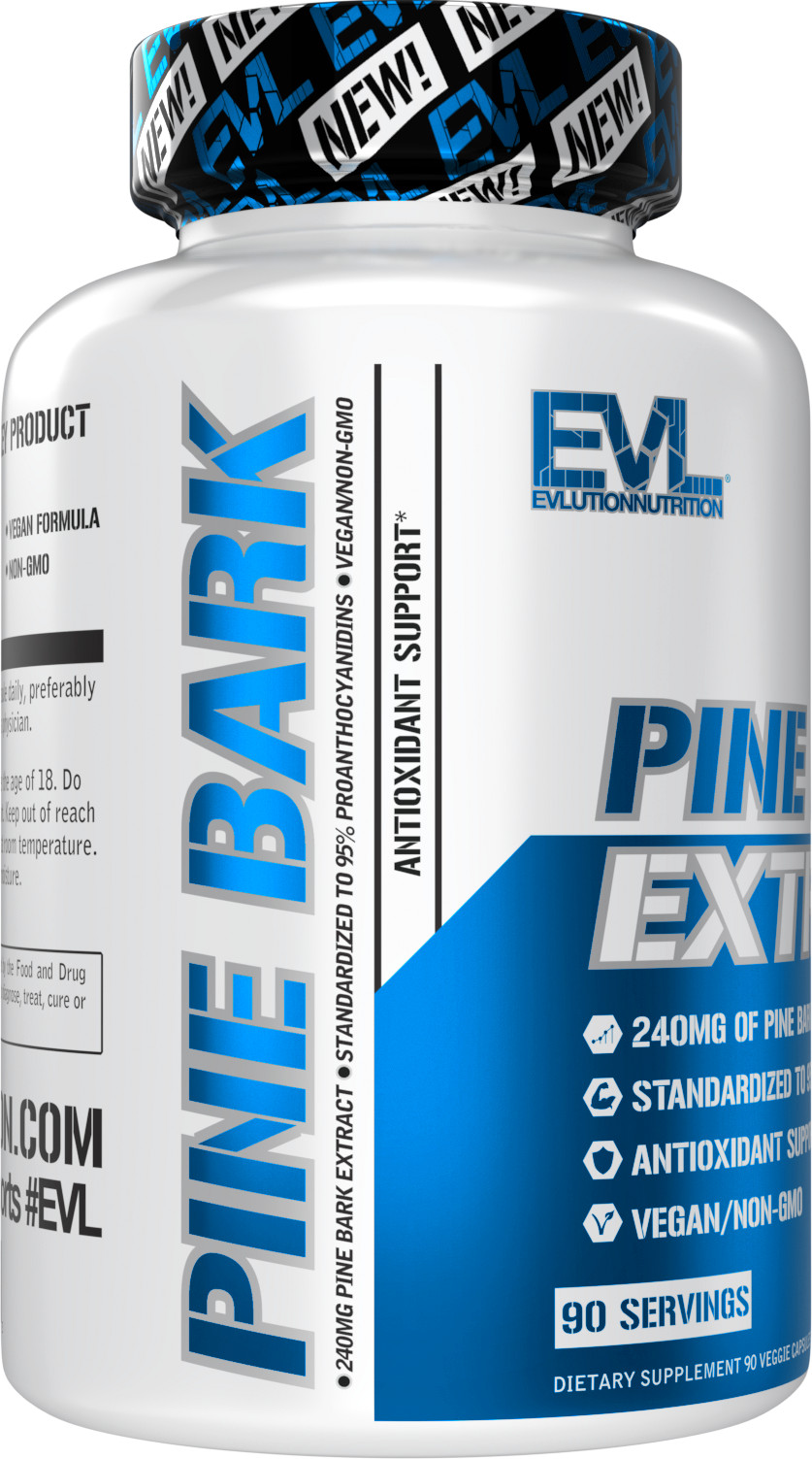 Evlution Nutrition Pine Bark Extract – Antioxidant Support – 90 Servings