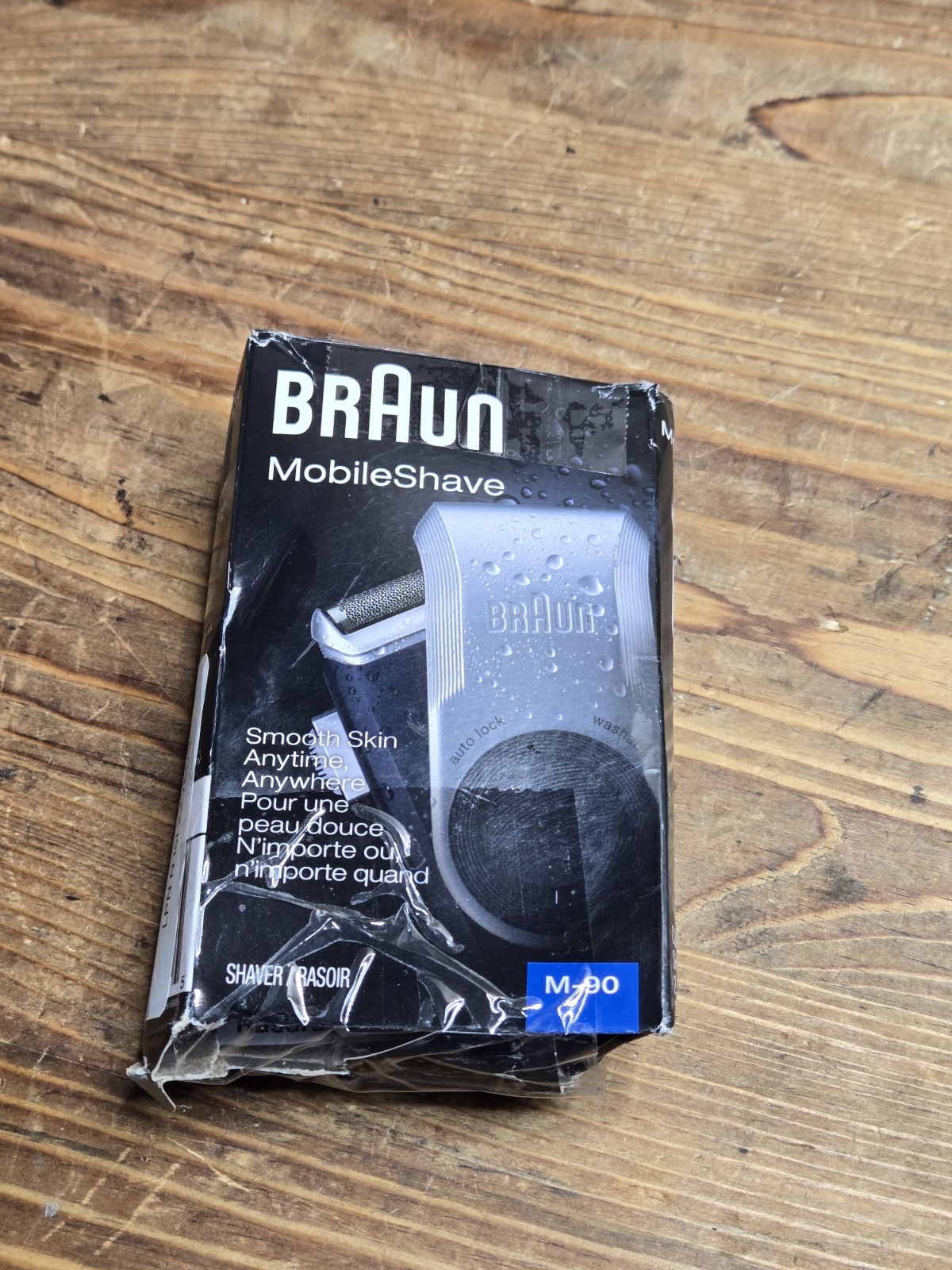 Braun M-90 Shaver Mobile Shave M-90 w/Tracking
