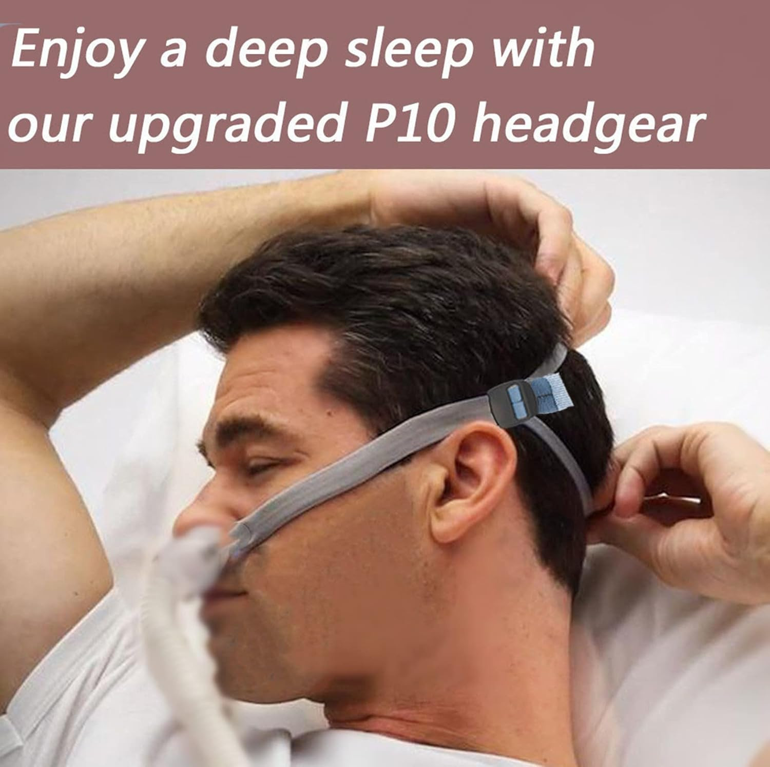 1 Pcs Upgraded Advanced Replacement Headgear Strap Fit for Resmed Airfit P10/N30