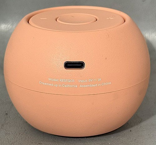 Hatch Rest Go Kids Baby Portable/Travel Sleep Sound Machine RESTGO1 Peach