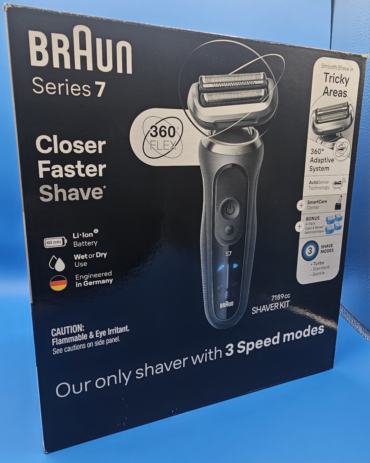 Braun Series 7 7189cc Electric Razor Shaver Kit for Men