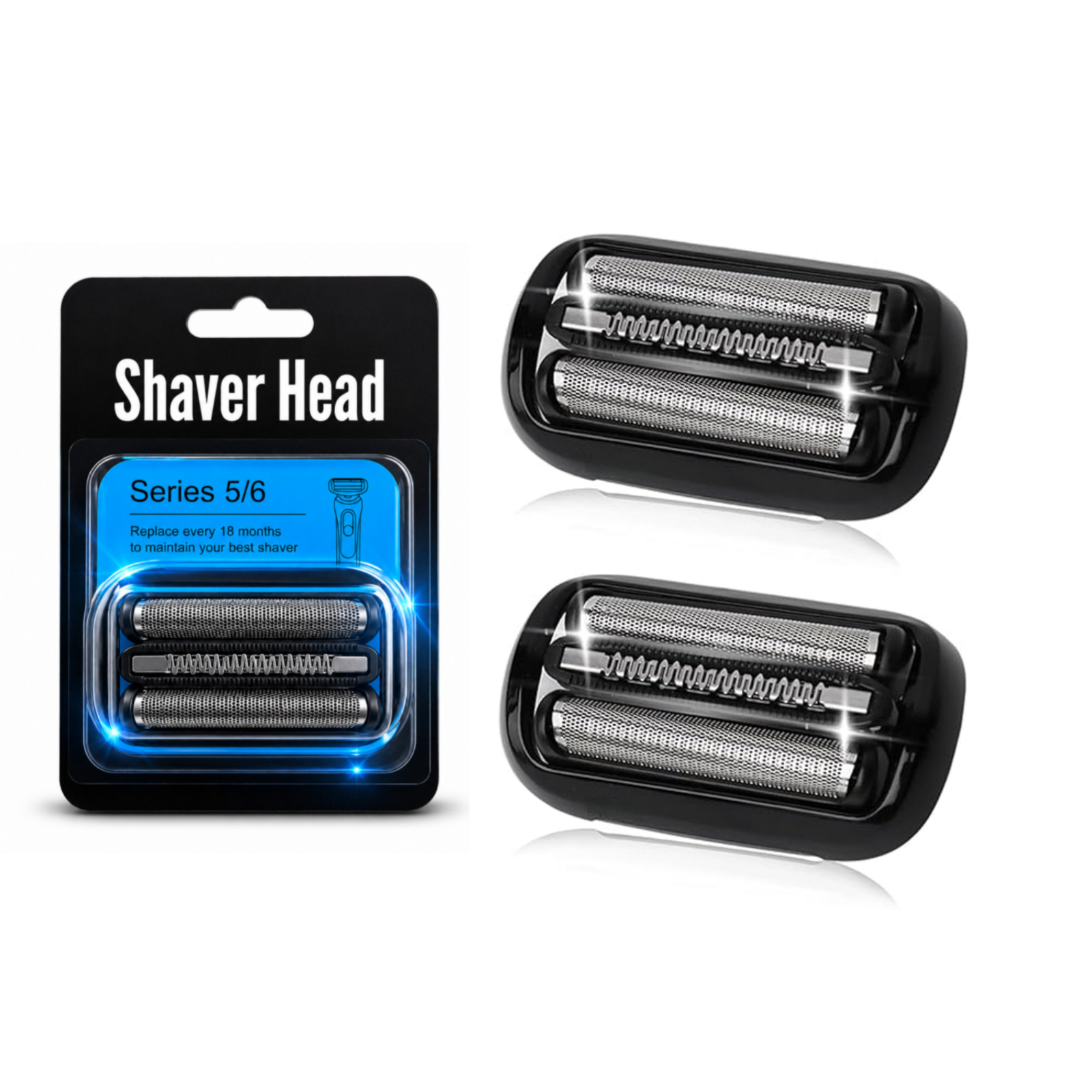 Electric Shaver Replacement Head for Braun Series 3/5/6/7/8/9 Foil Cutter Razor