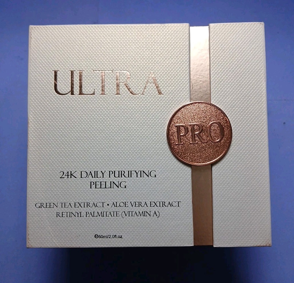 Ultra PRO 24k Daily Purifying Peeling Cream 2 Fl Oz Aloe Vera