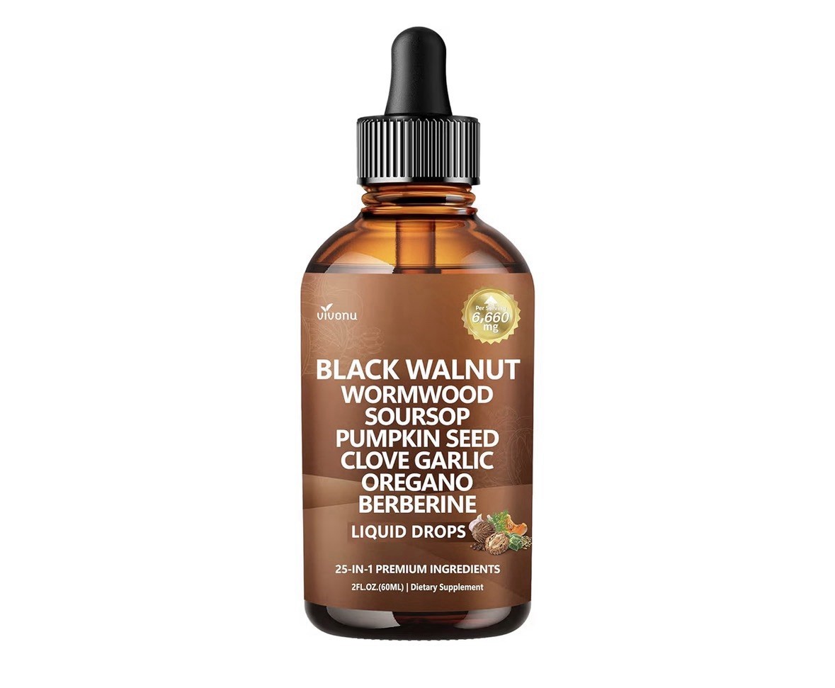 Parasite Cleanse Tincture/Extract-Wormwood,Black Walnut Hull, Clove,Best Quality