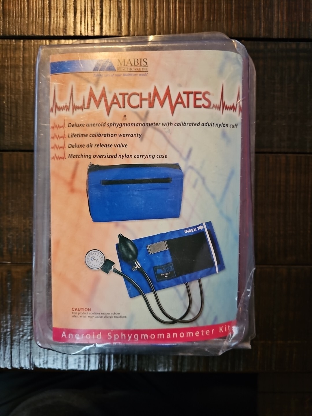 MABIS MatchMates Combo 01-160-211 Aneroid Sphygmomanometer Kit