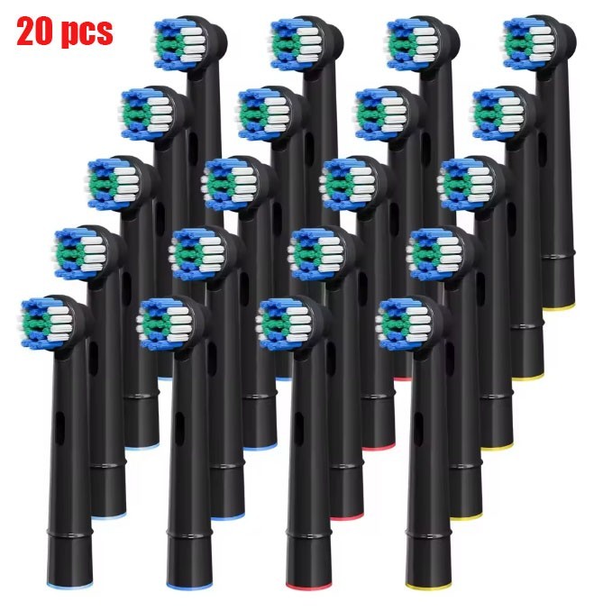20PCS Precision Electric Toothbrush Replacement Fit For Oral Braun Brush Heads