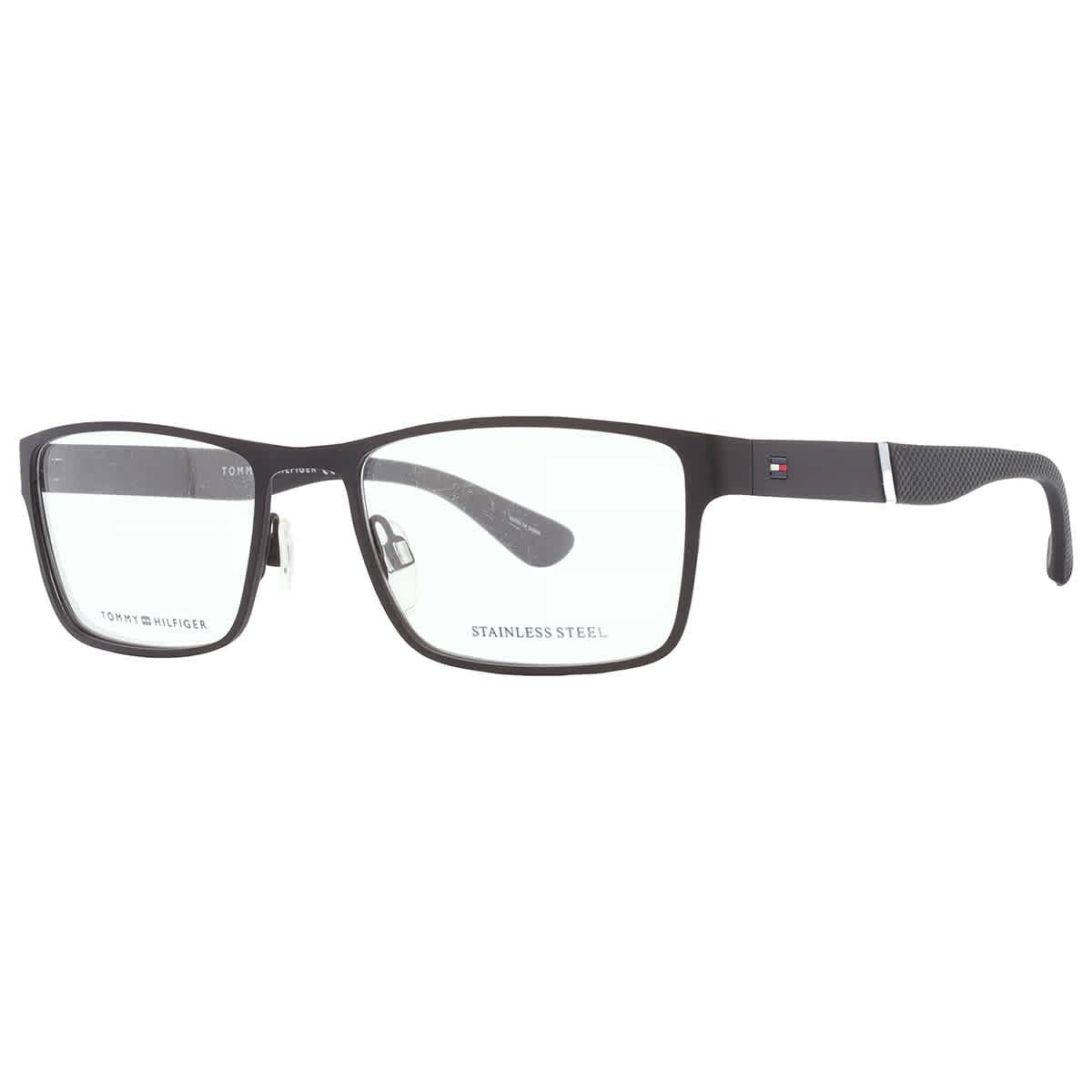 Tommy Hilfiger Demo Rectangular Men’s Eyeglasses TH 1543 0003 54 TH 1543 0003 54