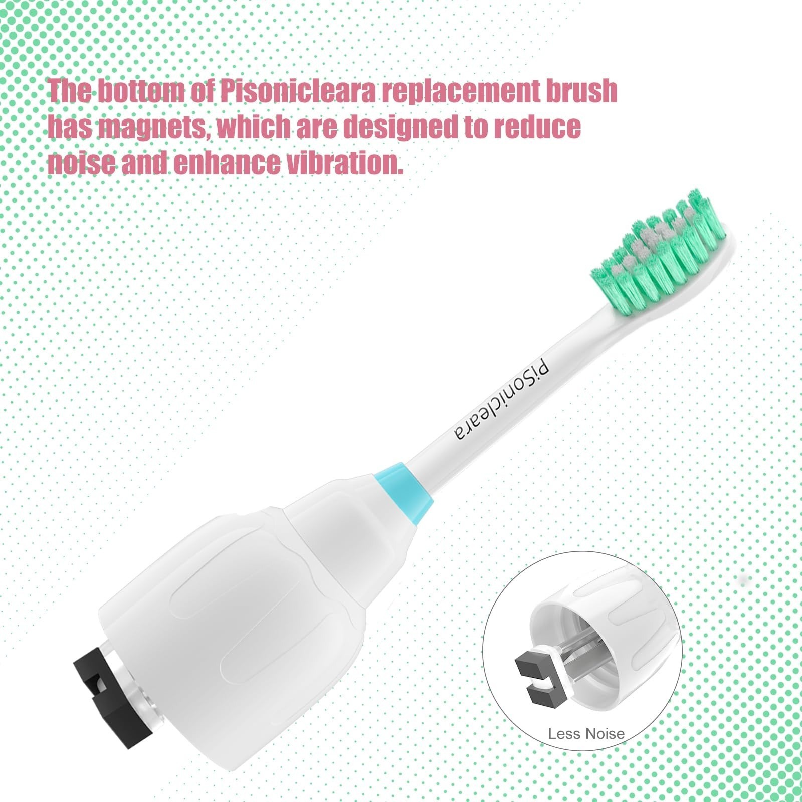 Replacement Toothbrush Heads for Philips Sonicare E-Series (6-pack)