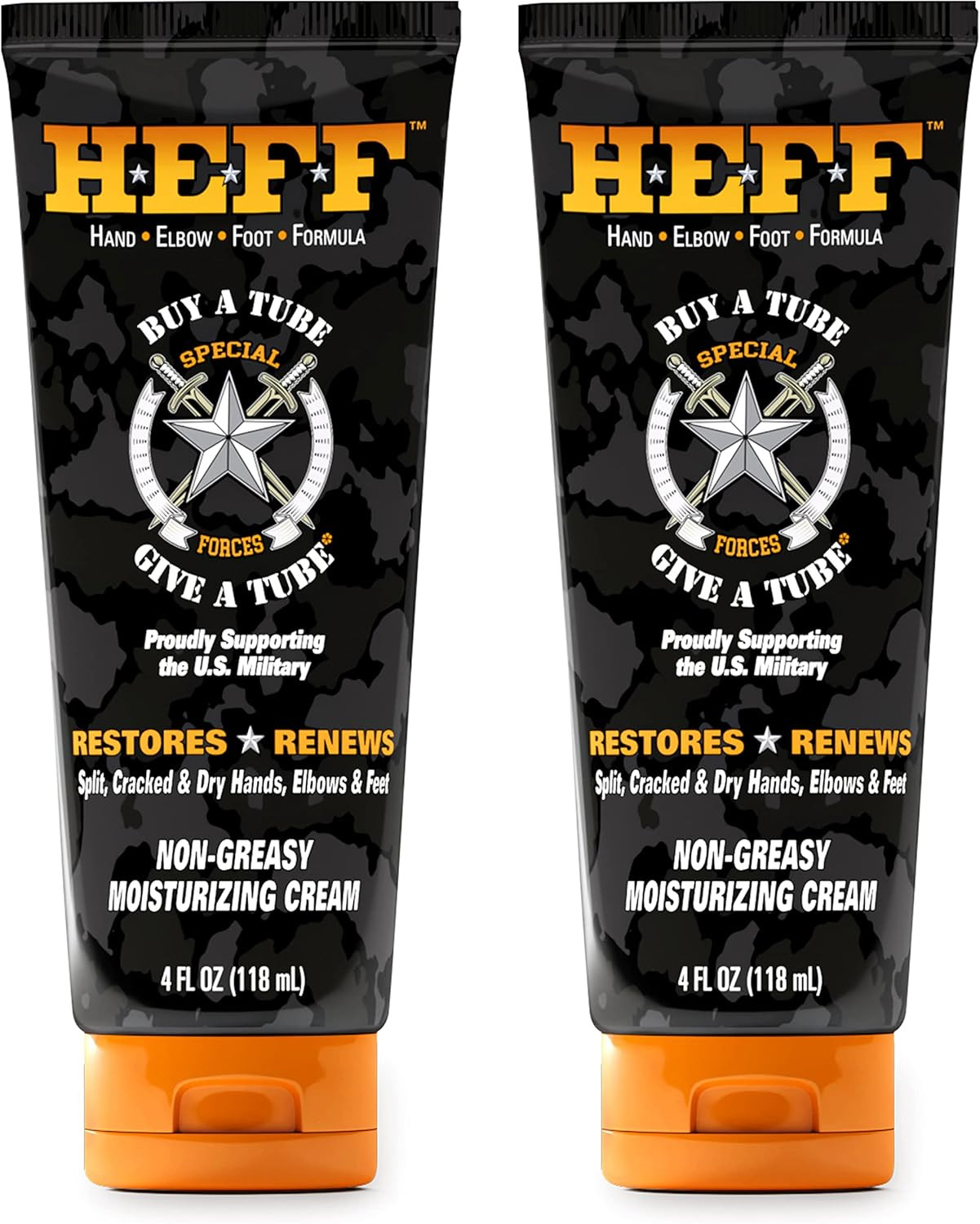 Hand Elbow Foot Formula Moisturizing Lotion, 4 Oz., 2 Pack – for Dry, Flaky Skin
