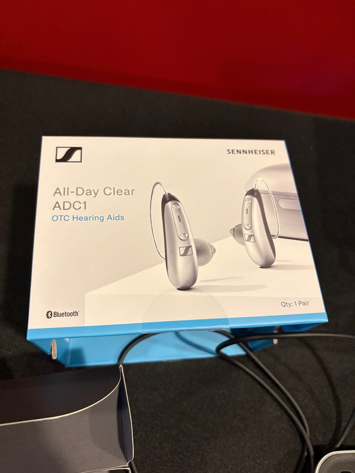 Sennheiser All-Day Clear (ADC1) Hearing Aids bluetooth, app control, Free ship