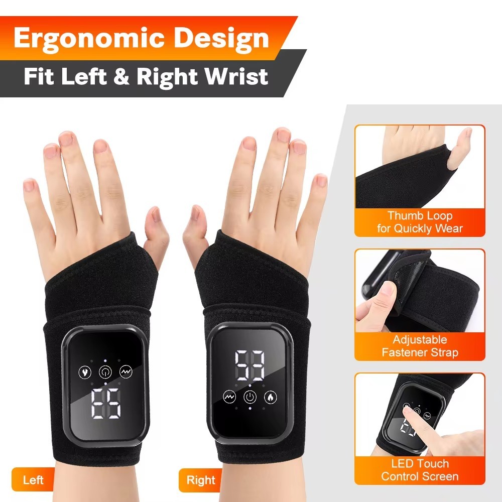2X Hand Massager with Heat and Compression 5 Heat Levels and Hand Pain Relief