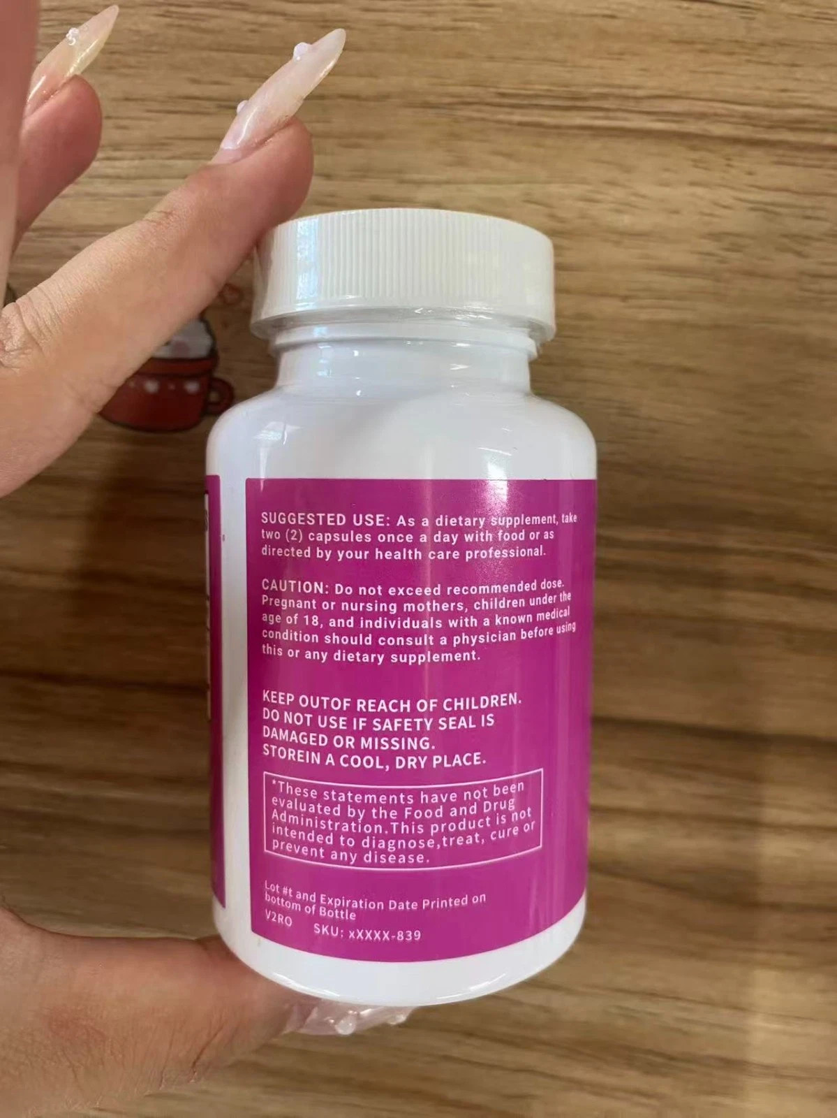 3PCS Rosabella Organic Beet Root 60 Capsules Natural Energy-Boost Blood Pressur