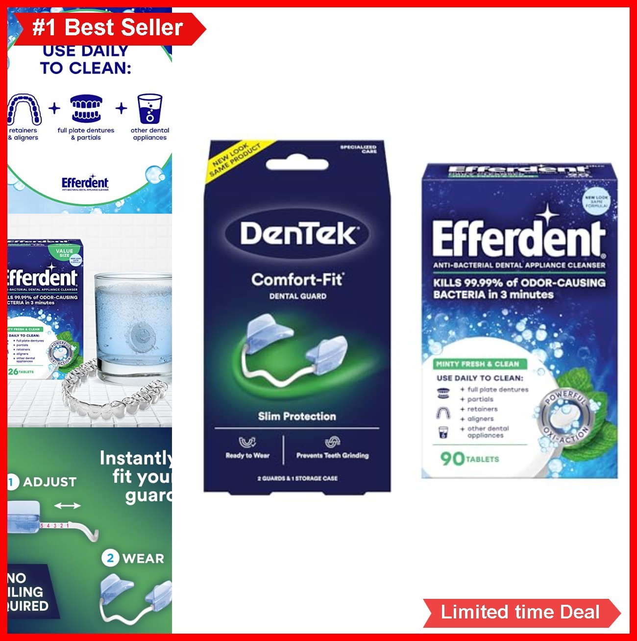 Dental Guard Nighttime Teeth Grinding Comfort Fit 1 Year Protection BPA Free