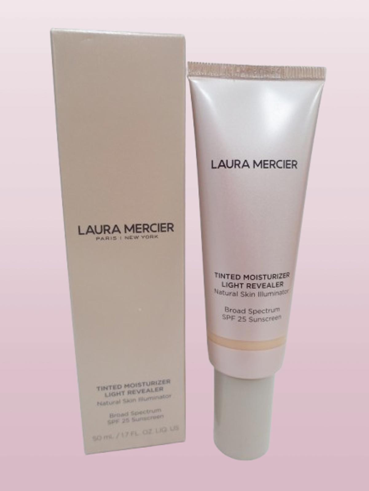 LAURA MERCIER TINTED MOISTURIZER LIGHT REVEALER SPF25 1C0 CAMEO 1.7 OZ EXP: 2027