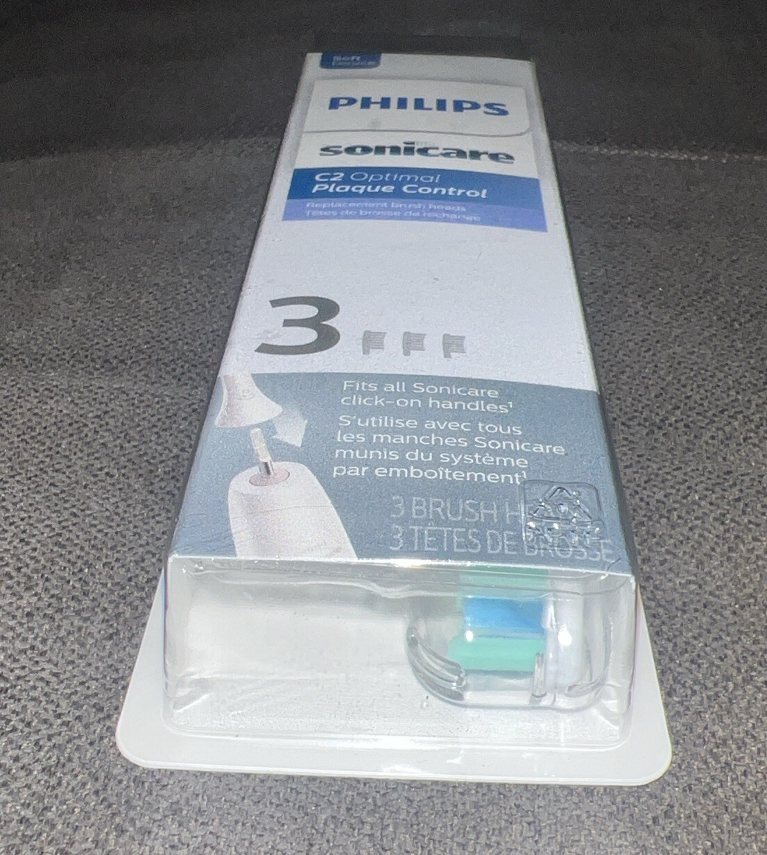Philips Sonicare🪥Optimal Plaque Control C2 Replacement Heads-HX9023/65(3 Pack)