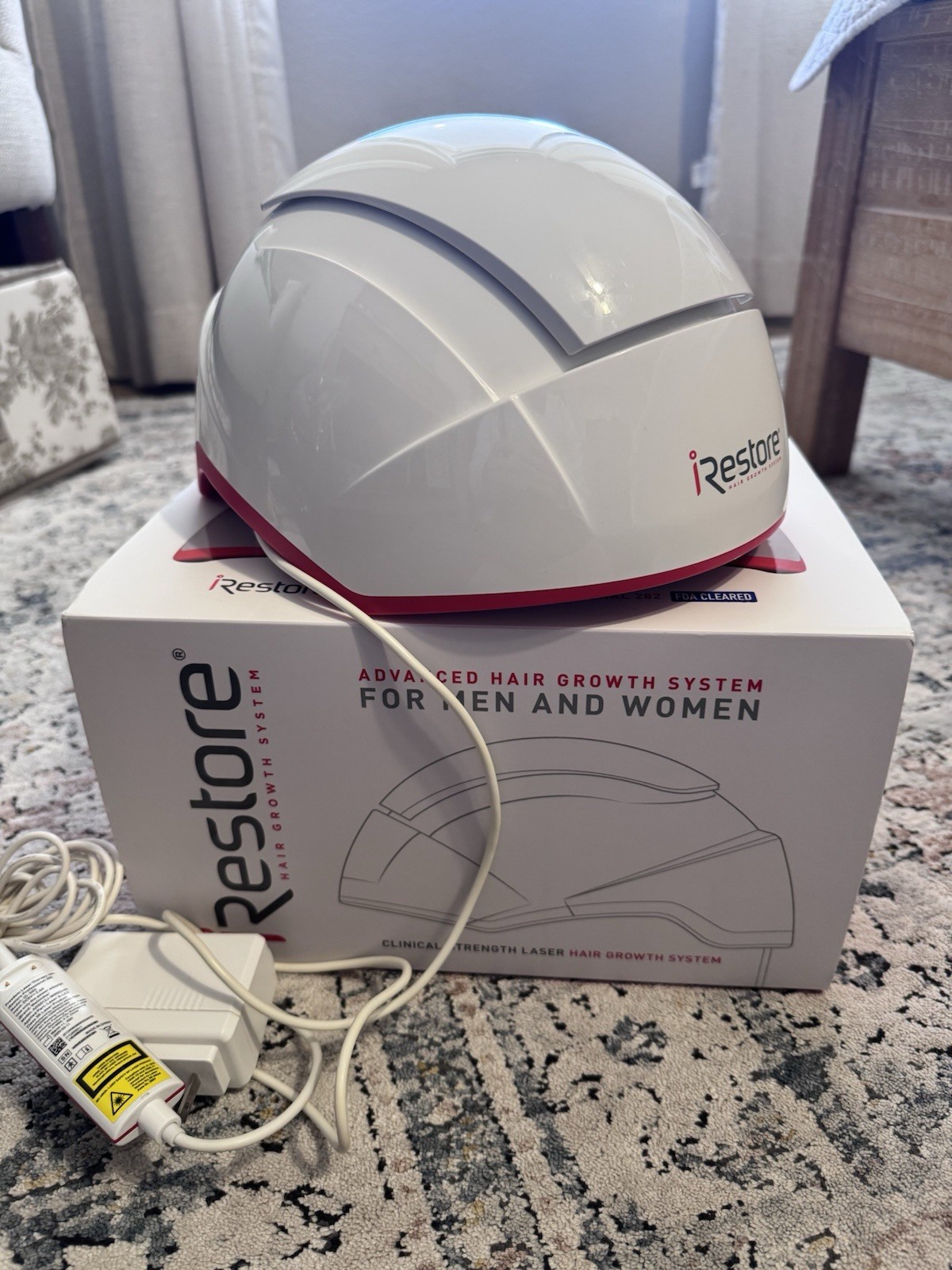 iRestore Professional 282 Laser Hair Growth System Helmet ID-505 *PRE-OWNED EUC