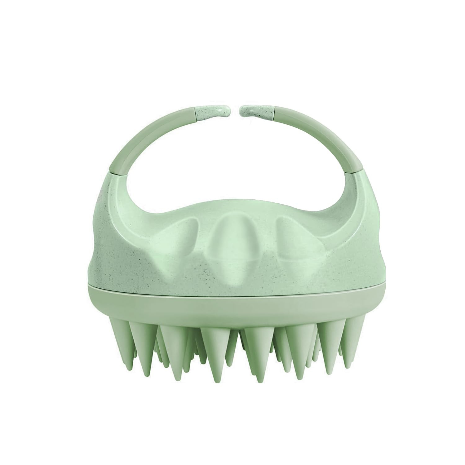 Silicone Scalp Massager Shampoo Brush Soft Bristles Wet Dry Hair