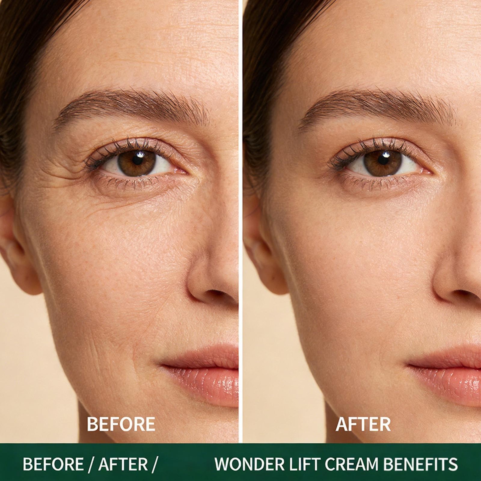 Noor Wonder Lift Cream For Women Natural Anti-Aging Wrinkle Treatment