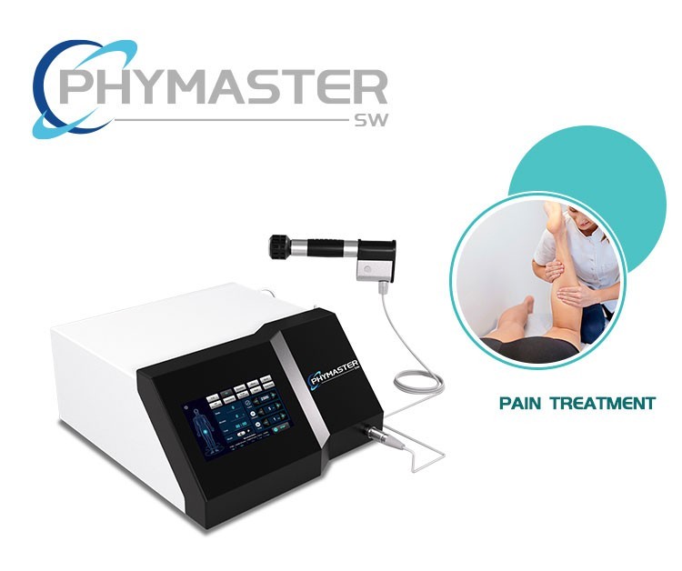 Pneumatic 10Bar ESWT Shock Wave Machine Physical Pain Relief Therapy US New