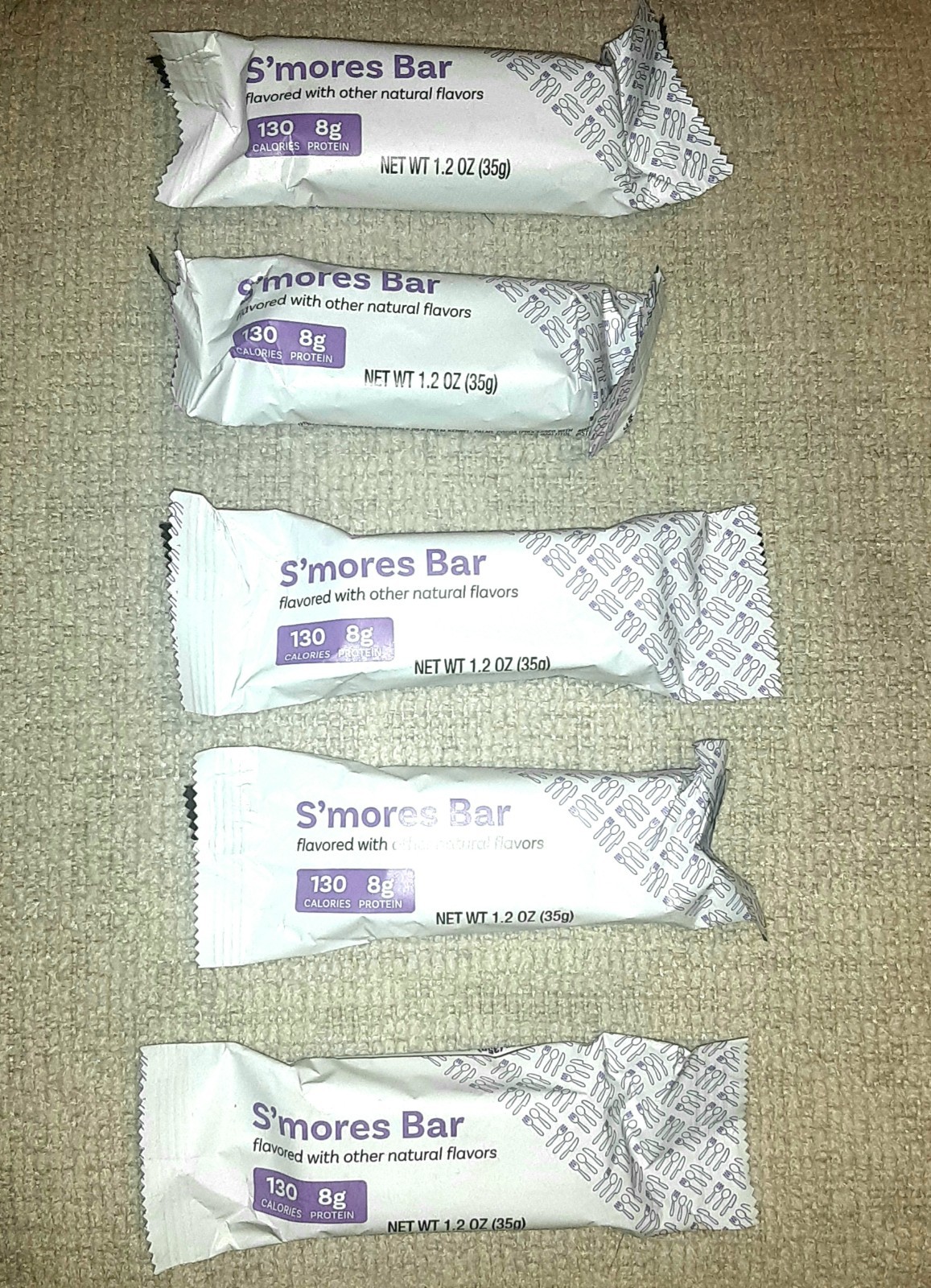 Jenny Craig S’mores Bar Lot of 5 & Free Gift