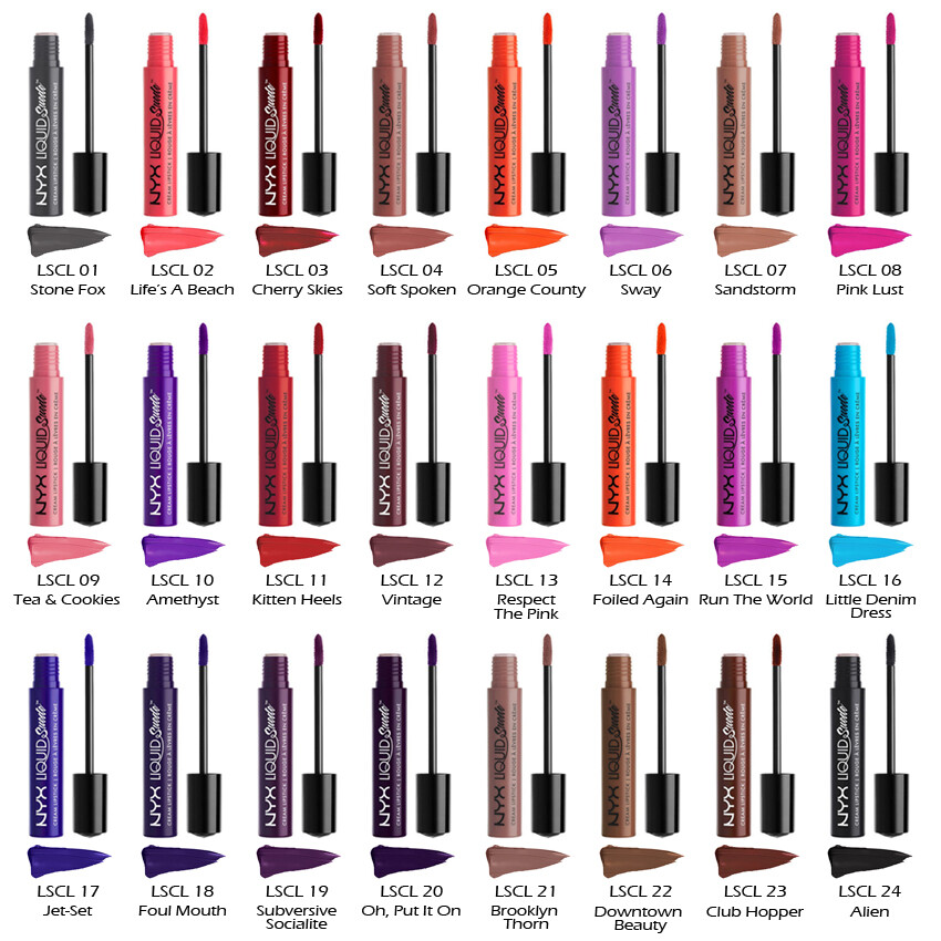 1 NYX Liquid Suede Cream Lipstick – Matte “Pick Your 1 Color” *Joy’s cosmetics*