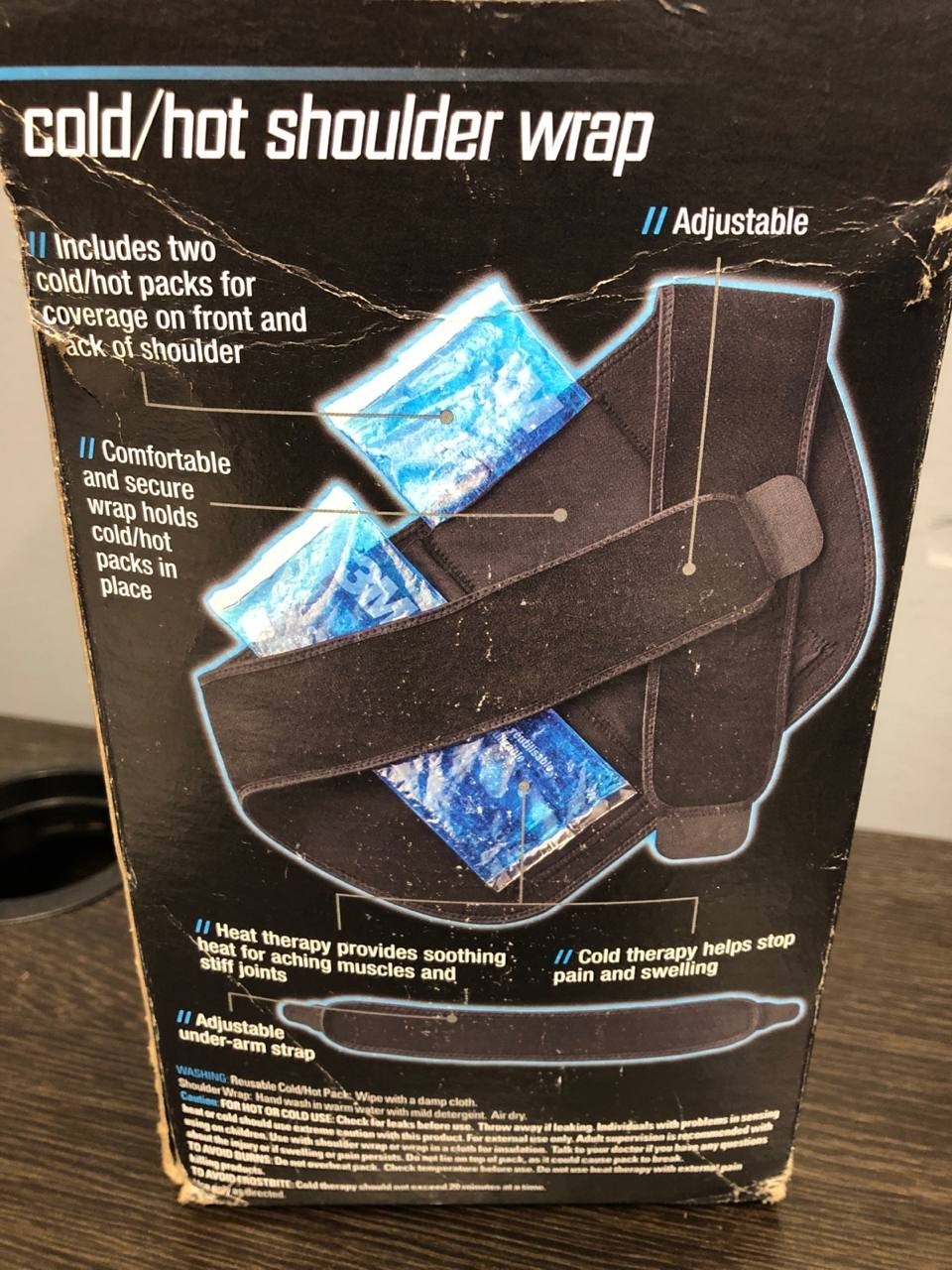 ACE Shoulder Hot/Cold Wrap Adjustable Reusable