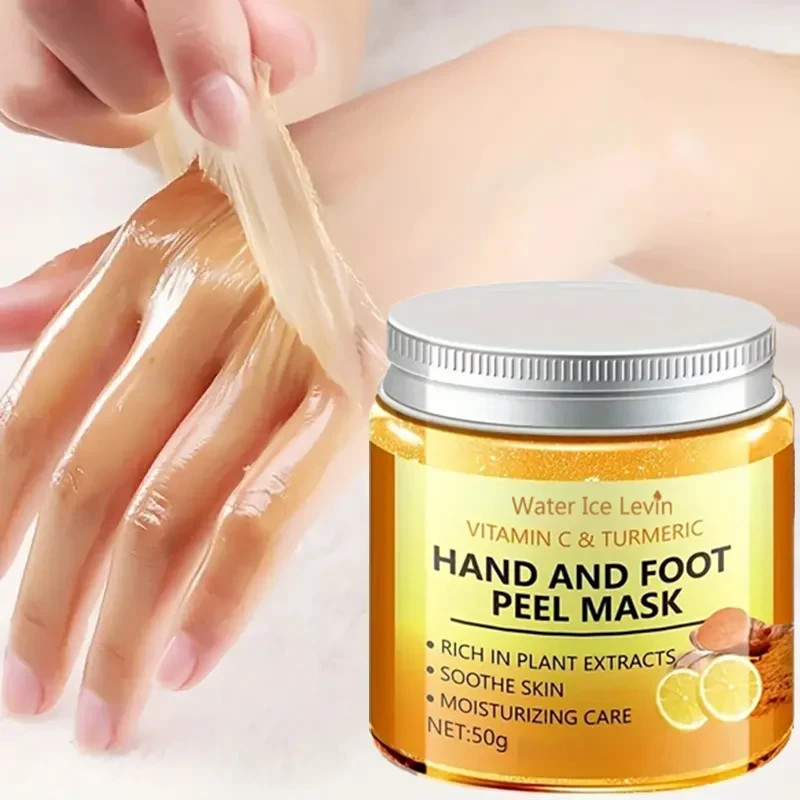 Vitamin C Turmeric Hand & Foot Wax Mask Skin Smoothing Moisturizing Treatment