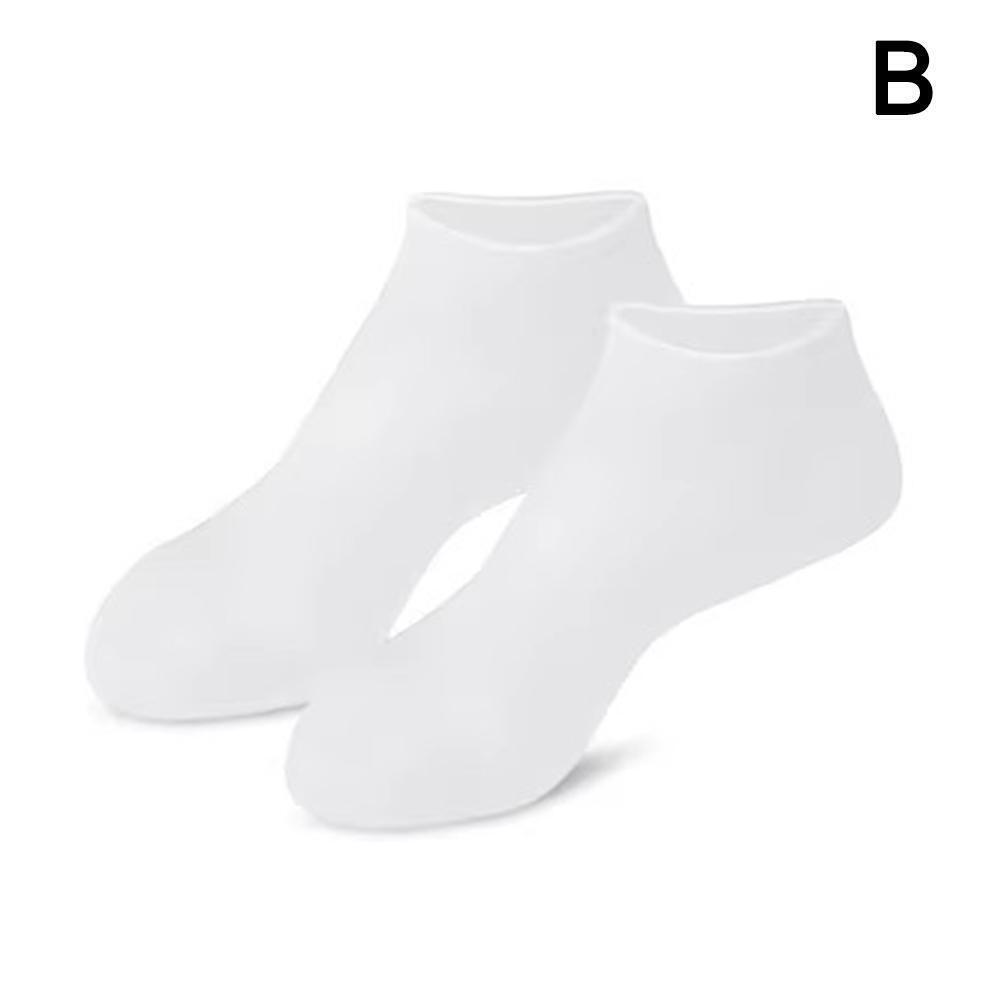 Silicone Foot Care Socks Gloves Moisturizing Gel Elastic Cracked Skin Care USA