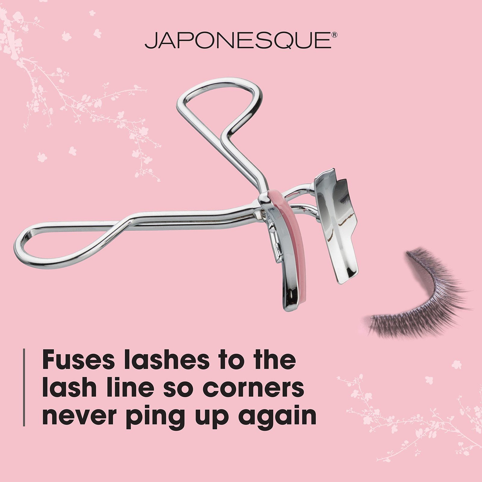 JAPONESQUE False Lash Fuser and Curler – Fuse Natural Lashes to False…
