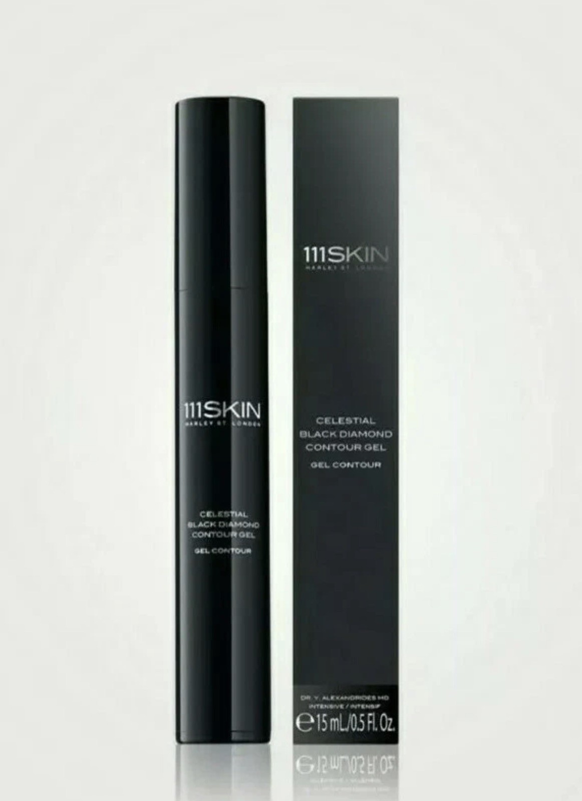 111 SKIN Celestial Black Diamond Contour Gel: Anti-aging Eyes/Lips 15mL (190$c)