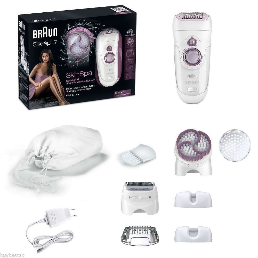 FINAL SALE Silk-épil7 Spa Dry Epilator Brush…