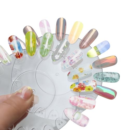 300 Sheets Nail Transfer Foil Art Kit, Flower Lace Rose Nail Foils KIT2